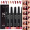 12PCS/Set Matte Lipliner Pencil Sexy Red Contour Tint Lipstick Lasting Non-stick Cup Moisturising Lips Makeup Cosmetic 1