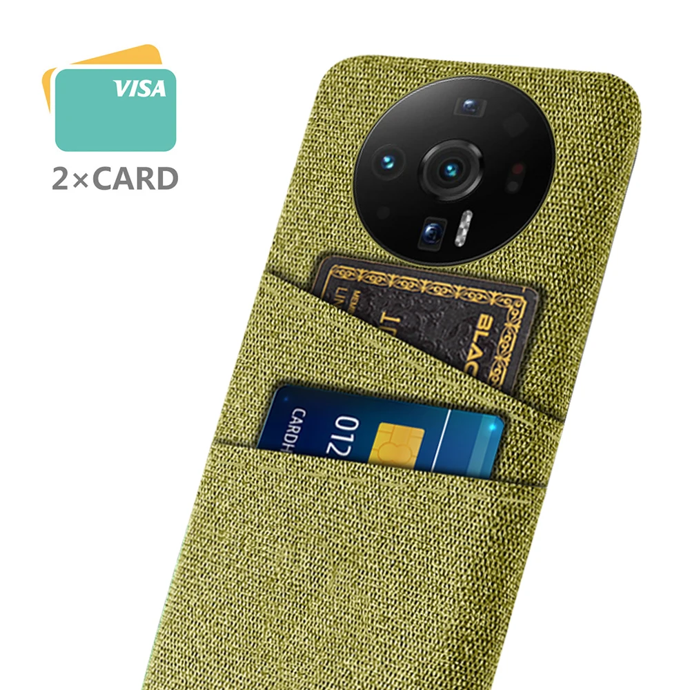 Per Xiaomi Mi 12 S Ultra Case Dual Card Tessuto Panno Copertura Di Lusso Xiomi Mi12S Ultra 12 S S12 Ultra 12Sultra 5G Coque Fundas