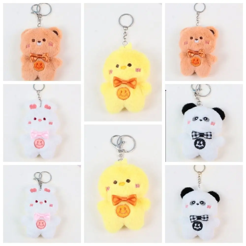 

Panda Rabbit Plush Keychain Cartoon Plush Doll Bear Rabbit Bear Plush Pendant Kawaii Stuffed Panda Plush Keyring Bag Pendant