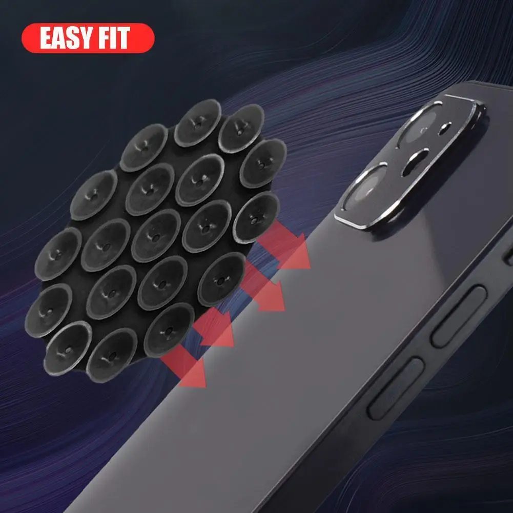 6 Supporti Ventosa Per Telefono - Mini Tappetini In Silicone Per Superfici Lisce - Foto 9