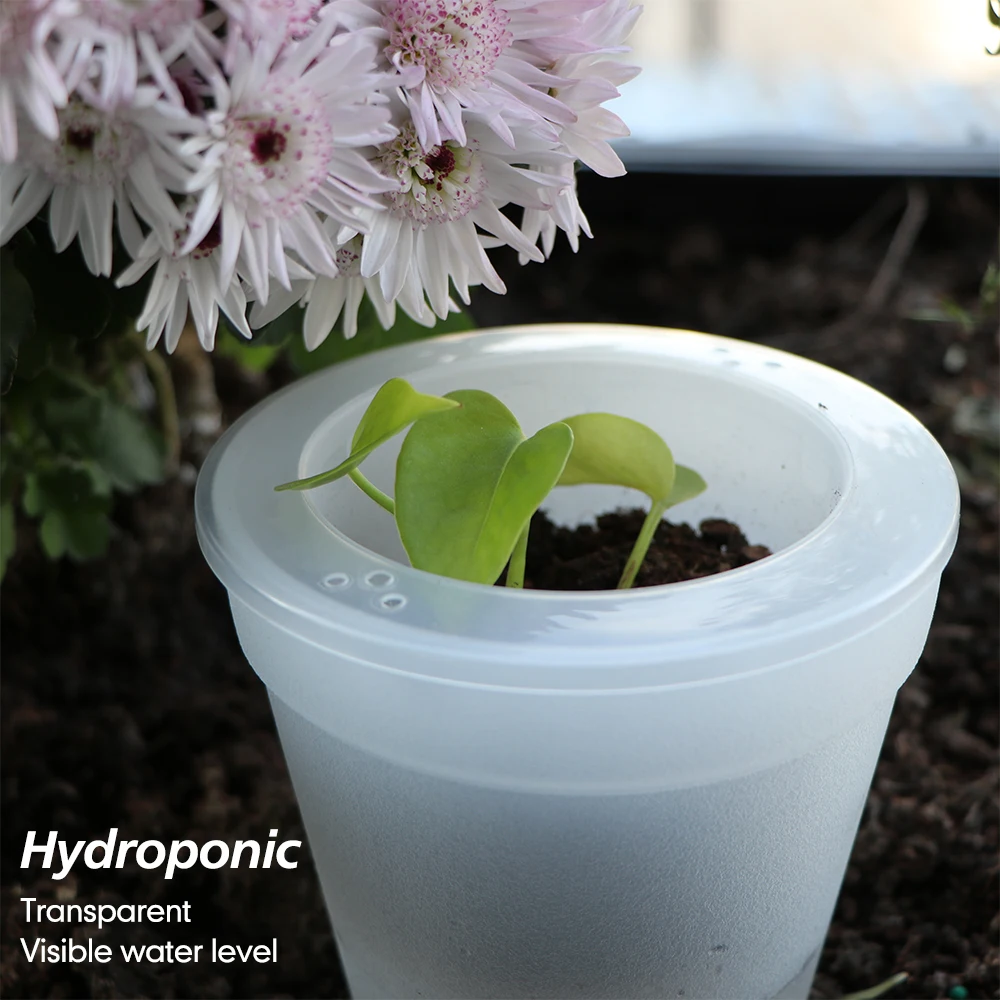 110mm Inner Cultivation Flower Pot Self-watering Nursery Pot Planting Basket Indoor Automatic Watering Planting Container