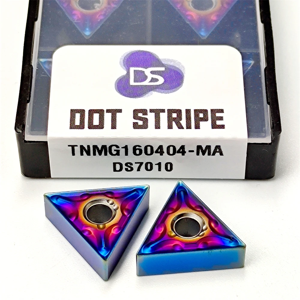 

TNMG160404 TNMG160408 Carbide Insert TNMG 160404/160408 High Quality Turning Tool nano blue CNC Milling Cutting Blades