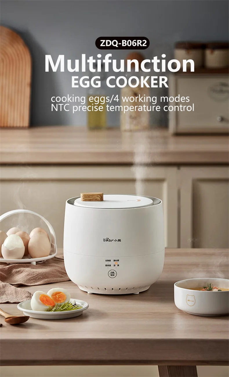 Description Picture 2 of item6 Slots Electric Egg Cooker 600W Heating Automatic Power Off Mini Eggs Boiler Food Steamer Poacher Breakfast Cooking Machine