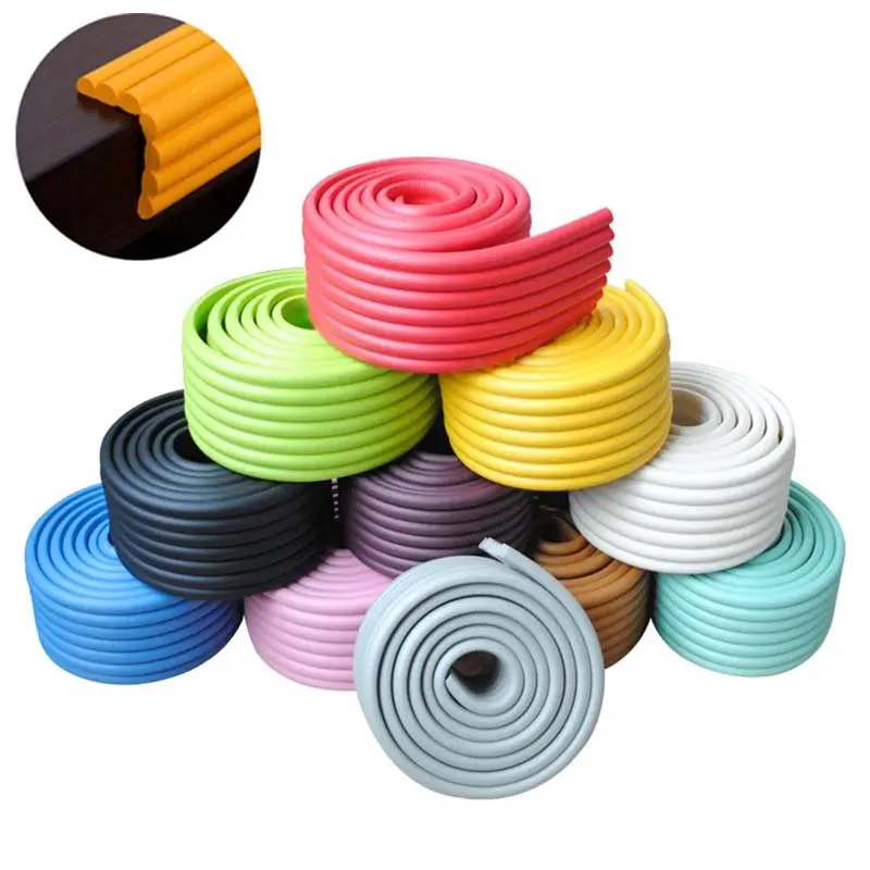 Children Safety Foam Protection Baby Safety Protection Strip 2M Table Desk Edge Guard Strip Corner Protector Furniture Corners