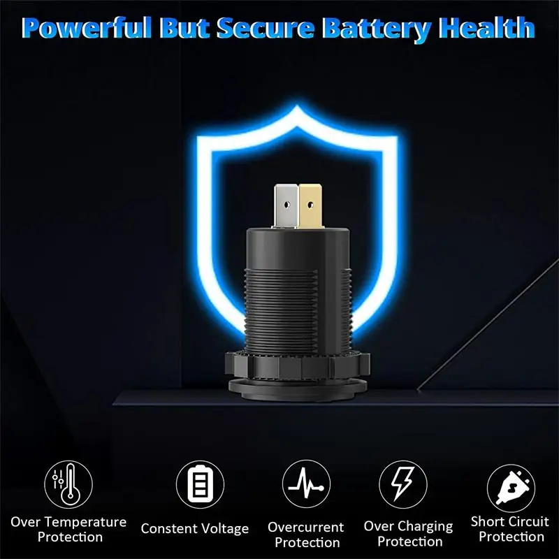 3 Ʈ 12V/24V USB    18W   3.0  20W PD USB-C ڵ  а   ġ