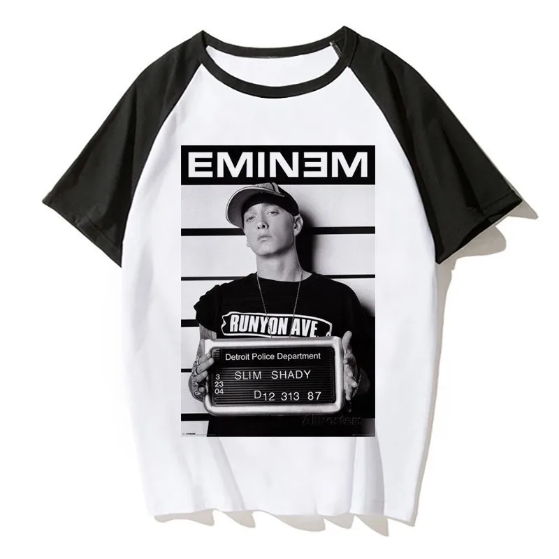 

Hot Rapper Eminem 3D Print Fashion T shirts Loose Men Women Unisex Casual Round Neck Summer Hip Hop Oversized TShirt Tops