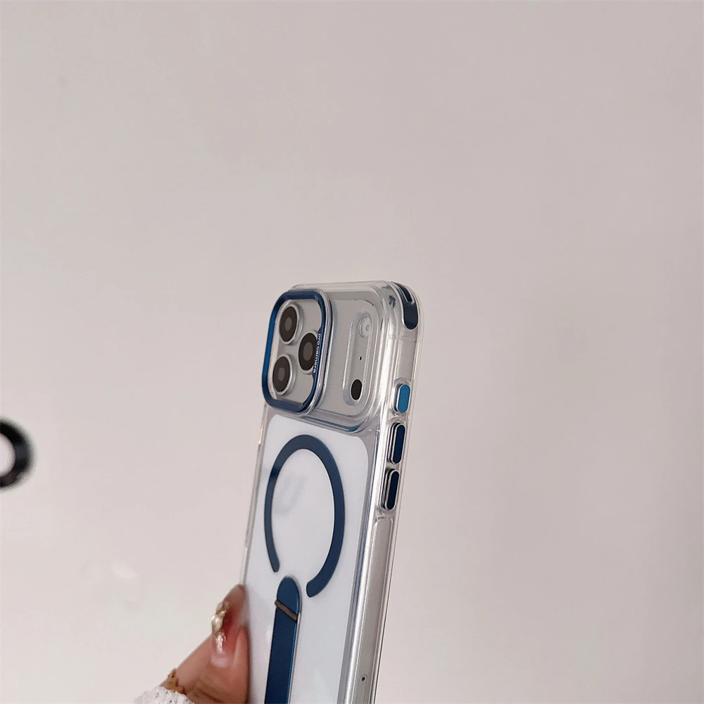 Luxury Slim Matte Phone Case with Magsafe Compatibility and Shockproof Protection