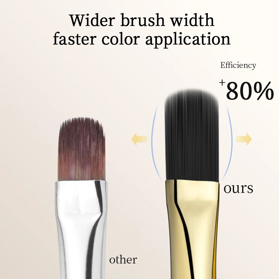 Professional Round Nail Art Brush for Gel and Acrylic Applications
