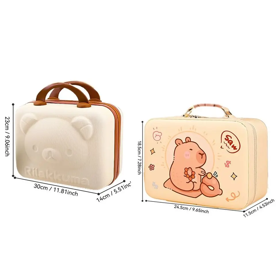 Large Capacity Gift Box Capybara Stationery Set Pencil Case Cute