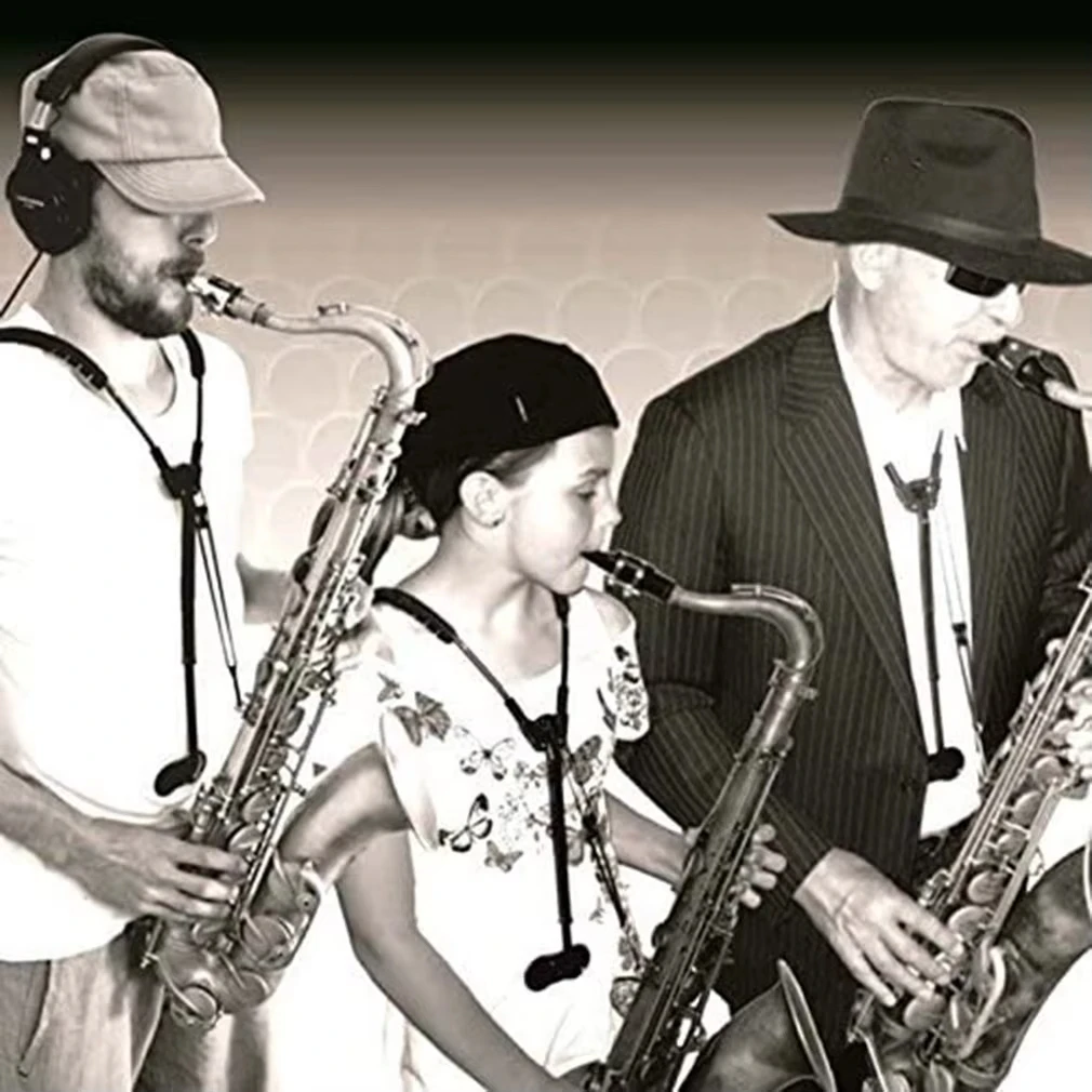 Deluxe Saxophone Neck and Shoulder Strap