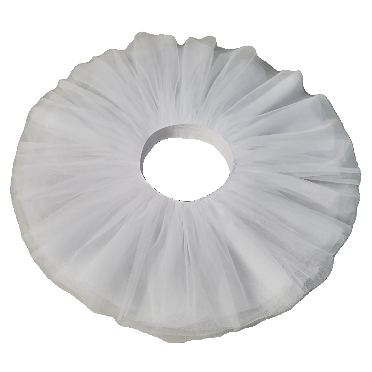 Hot New Puffy Black and White Tulle Lolita Underskirt Women Cosplay Ballgown Kids Bridal Boneless Petticoats Tutu Dress