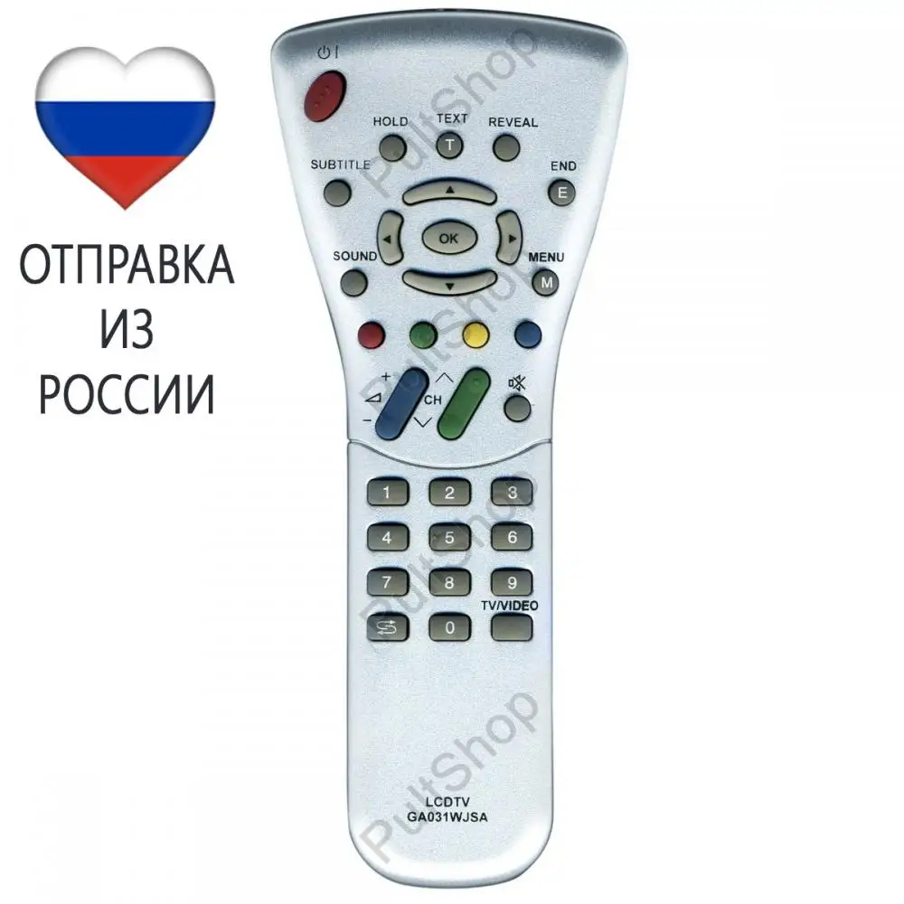 Пульт для Sharp GA031WJSA телевизора LC-15B2EA LC-15B4EA LC-15E1E LC-20B2EA LC-20B4EA LC-20E1E LC-20S1E | Электроника