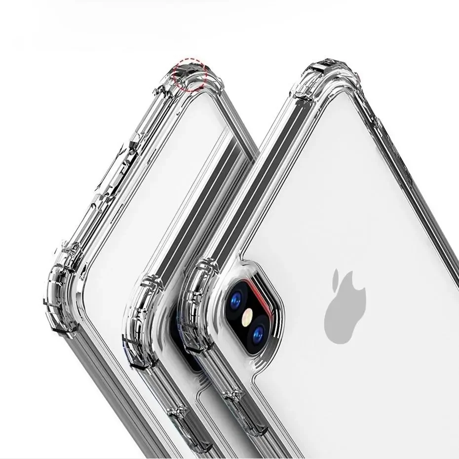 Drop Protection Clear Soft TPU Case for Iphone 17E 17 pro max 16e air X XS MAX XR 16E 11 12 13 14 plus 6 7 8 15 16 Cover 3