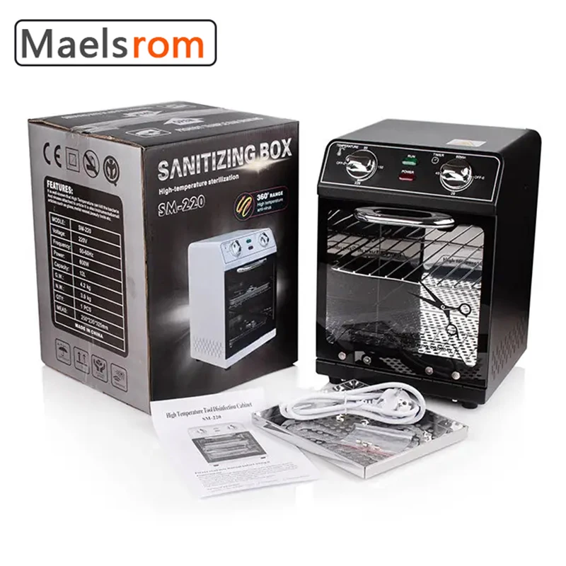 High Temperature Sanitizer Machine Cabinet Sterilizer Disinfection Beauty Salon Tools for Manicure Hair Dental Clinic