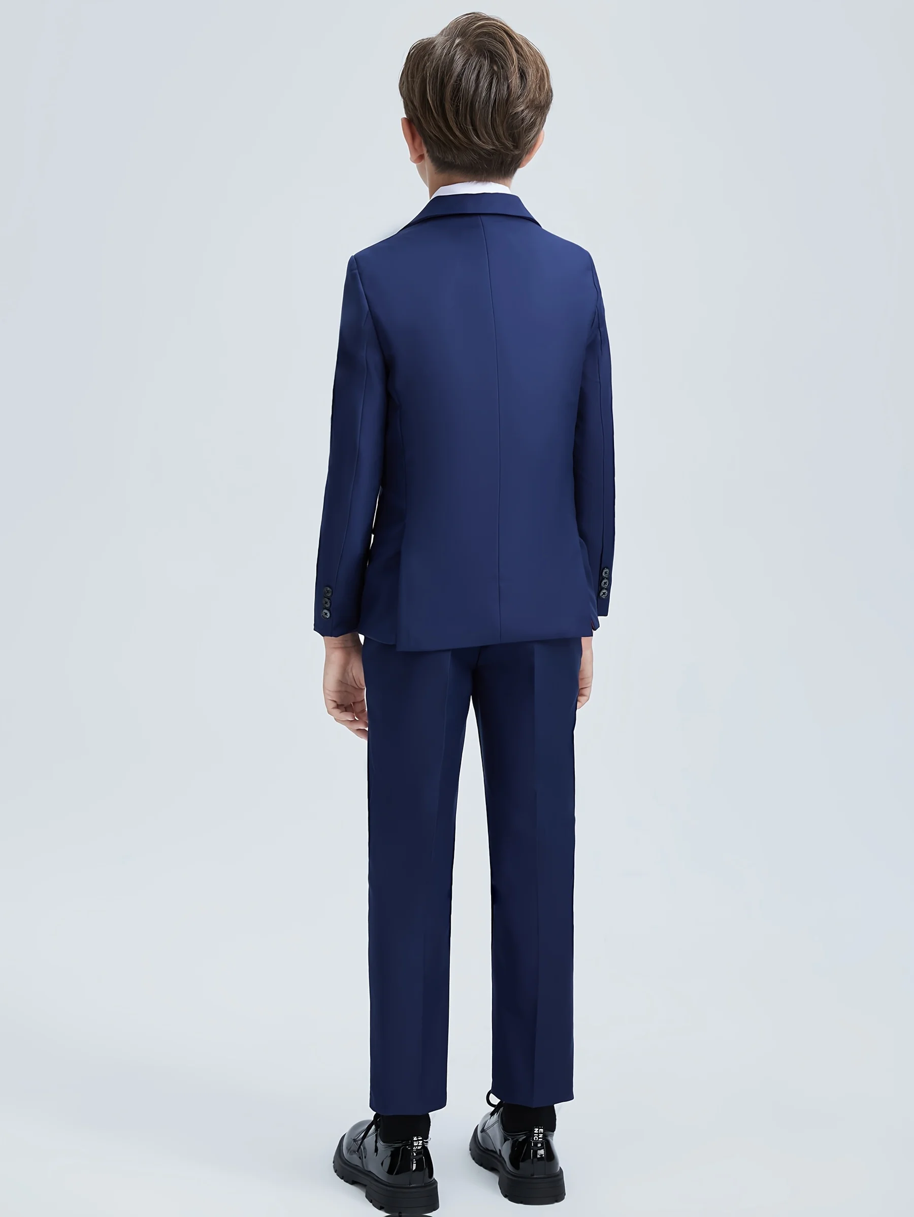 Boys Black Formal Suit 3