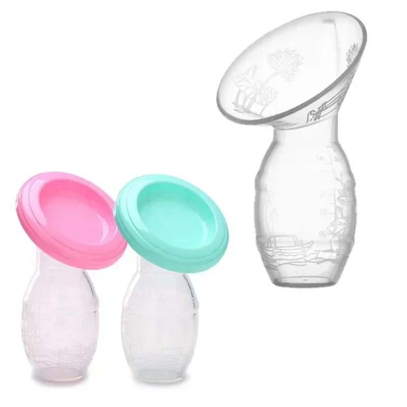 10pcs/lot Wholesale Baby Feeding Manual Breast Pump Partner Breast Collector Milk Silicone Pumps Mama Milk Savers PP BPA Free 3