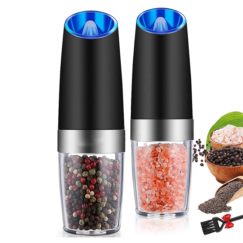 Electric Salt And Pepper Grinders Automatic Spice Mill Seasoning