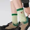 Newest Children's Socks Striped Cartoon Sport Socks 3-12T Boys Girls Cotton Socks Spring Socks Kids Baby 4 Pairs 3