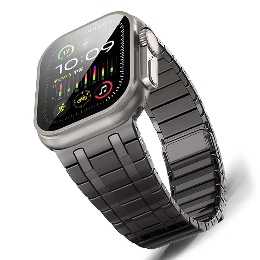 Sleek Magnetic Stainless Steel Watch Band - Premium Metal Strap