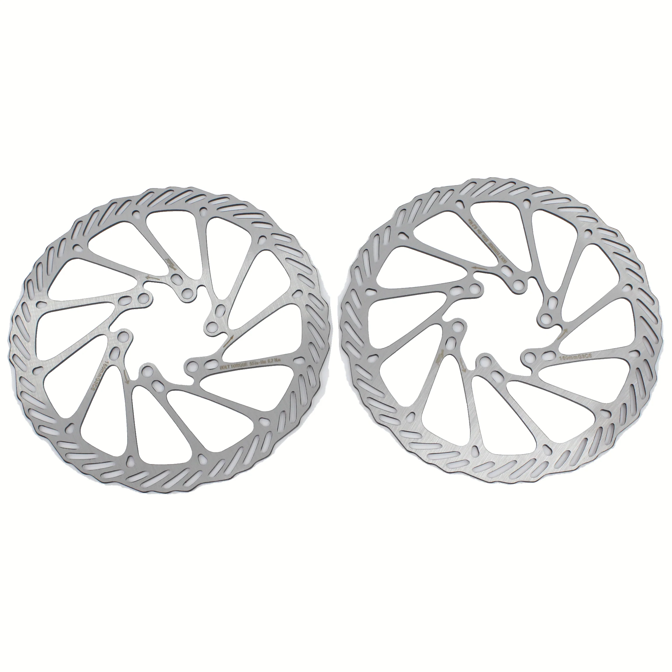 

1Pair Newest G3 160mm Mountain bicycle disc brake rotors City bike brake disc rotors MTB bike parts with 12 screws