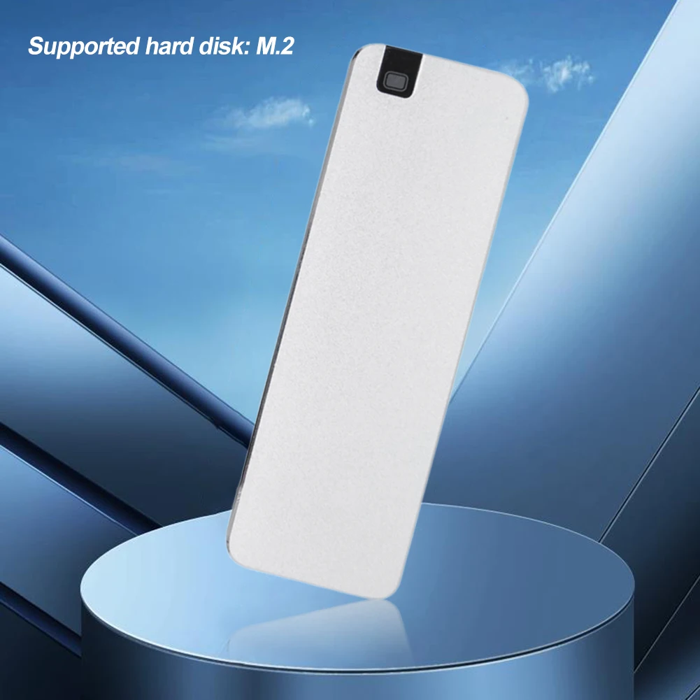 M.2 NVME NGFF SSD 케이스 솔리드 스테이트 드라이브 인클로저, USB 3.2 GEN2 SSD 인클로저, 금속 SSD 케이스, 2230, 2242, 2260/2280 SSD용