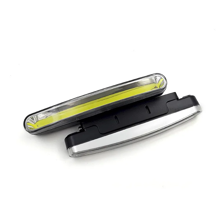 2Pcs/Set Car COB Led Daytime Running Light Universal DRL Waterproof Fog Lamp High-brightness Auto Daylights Accessories detail image 1