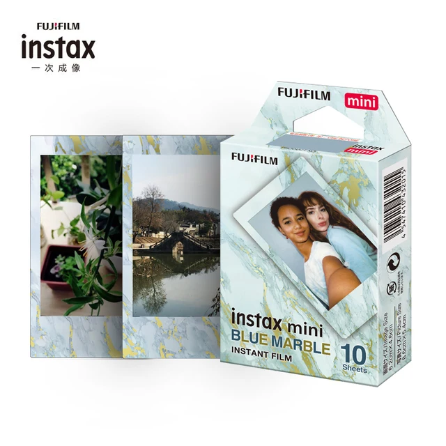 10-50 Fogli Fuji Fujifilm Instax Mini 11 9 8 Pellicole Bordo Bianco Colore Fim Rainbow Macaron Cartoon Per Fotocamera Instax Monocromatica