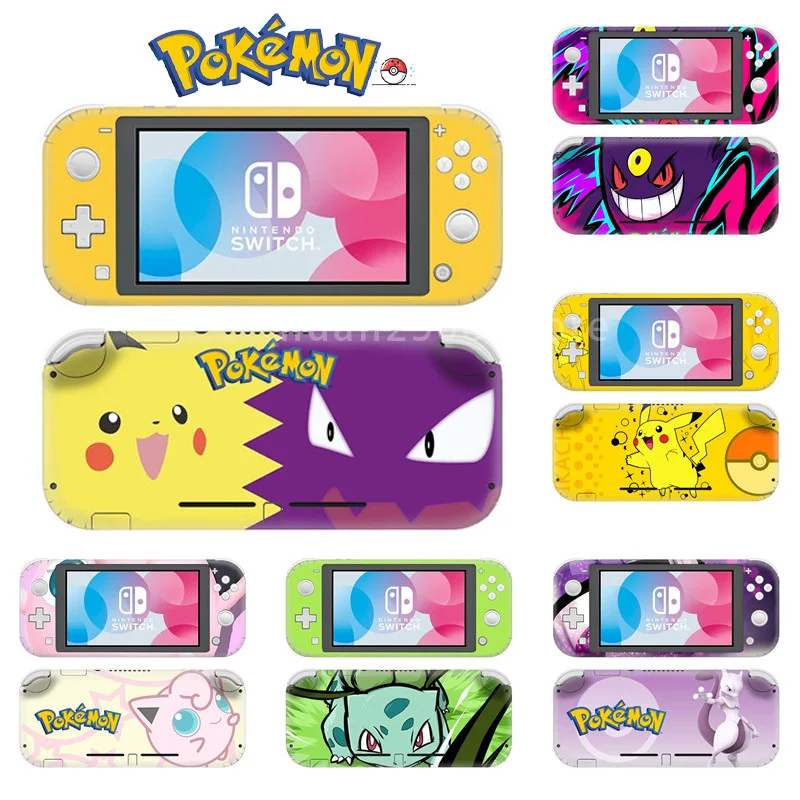 Pokemon Pikachu Gengar Nintendo Switch Skin Sticker Decal for Nintendo  Switch Lite Protector Nintend Switch Lite Skin Sticker - AliExpress