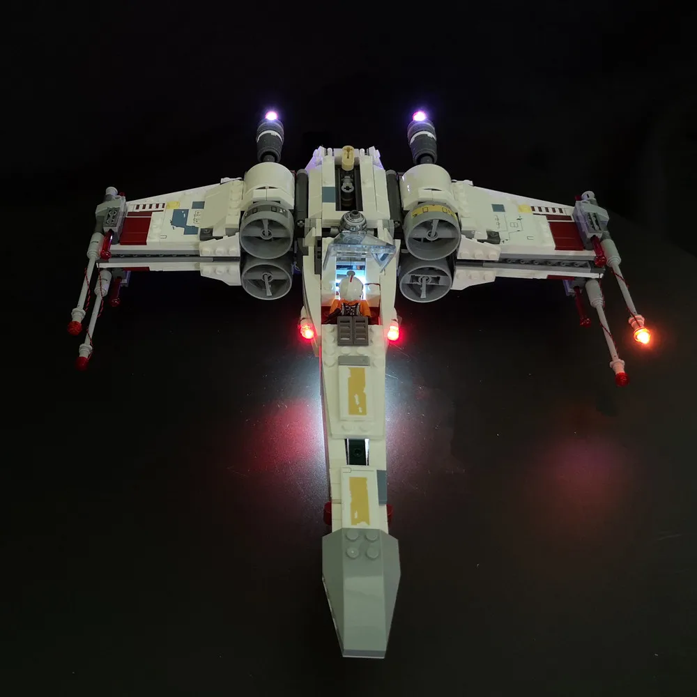 Kit Di Luci A Led Per Il 75218 Set Di Giocattoli Fai-Da-Te X Wing Star Fighter (Blocchi Non Inclusi)