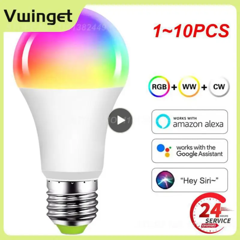 

Умная лампа E27 с Wi-Fi, 15 Вт, 1-10 шт.