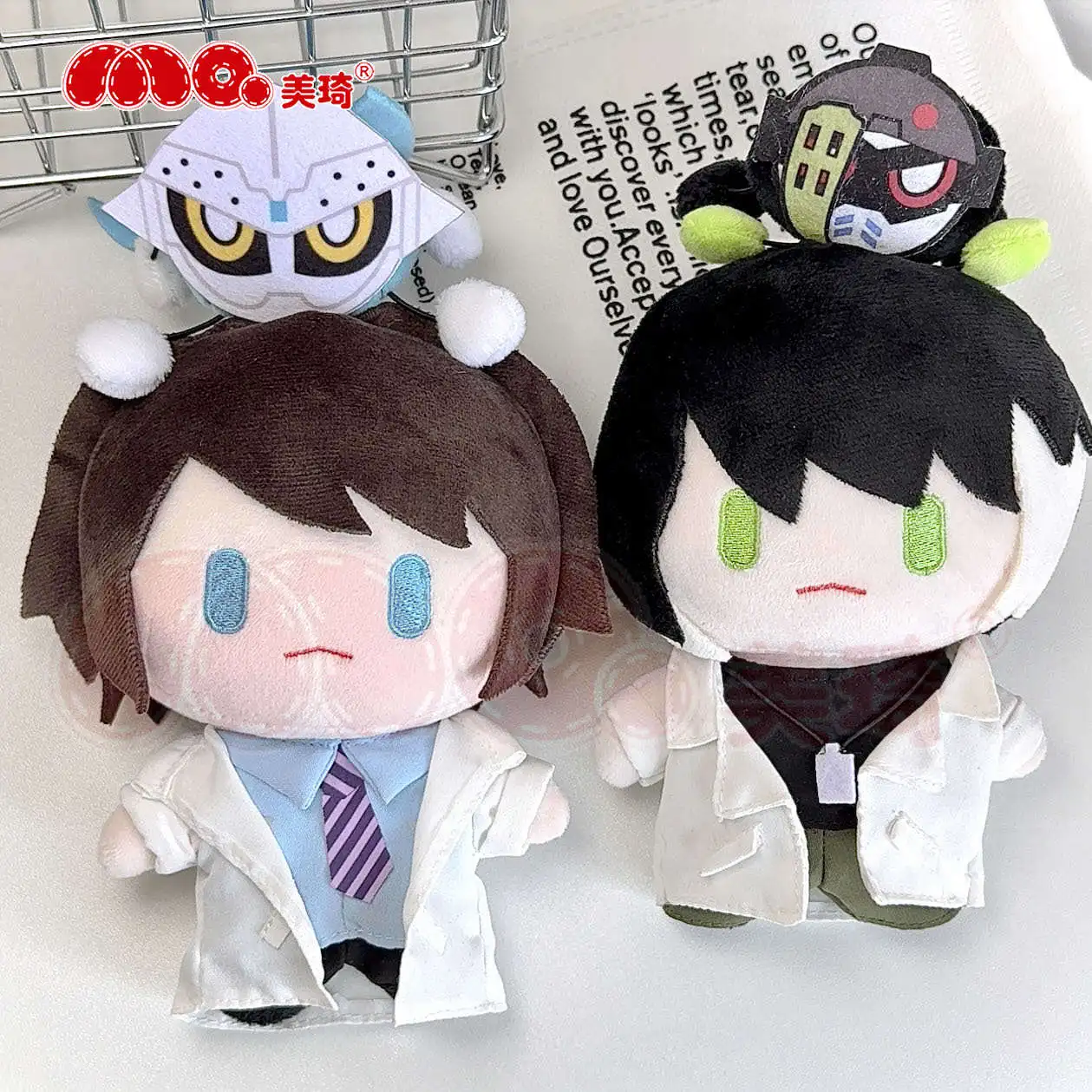 메이치 애니메이션 나이트 바오셩 용멍 서라운딩 인형 마스크 아크사이드 인형 플라워 패밀리 빅미 탑 트레저 인형 축제 선물