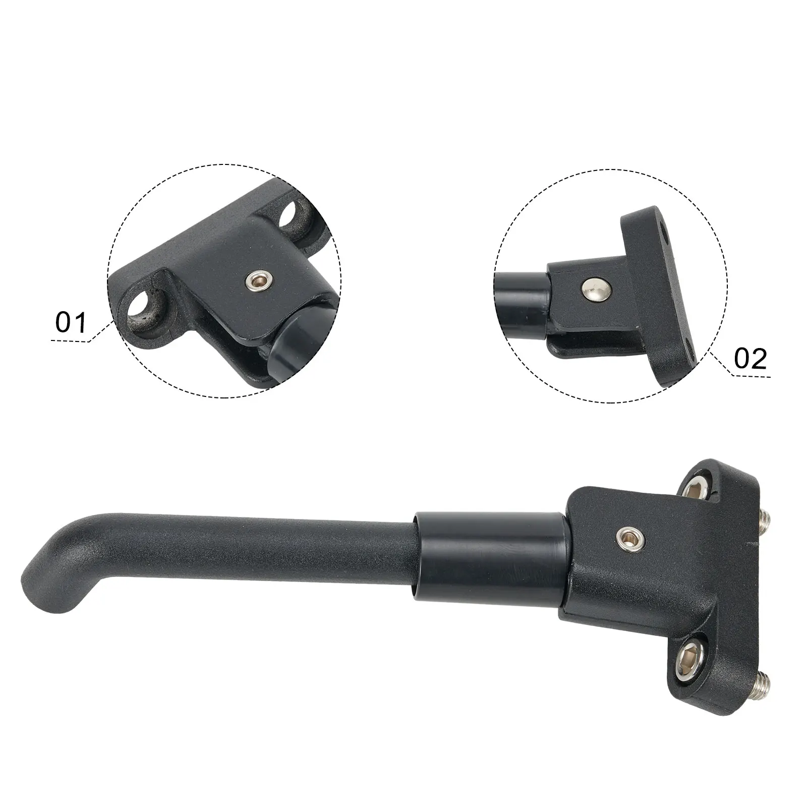 

Brand New Foot Support Scooters Outdoor Sports Parking Stand Parts Reliable Screws Sporting Goods ABS Material