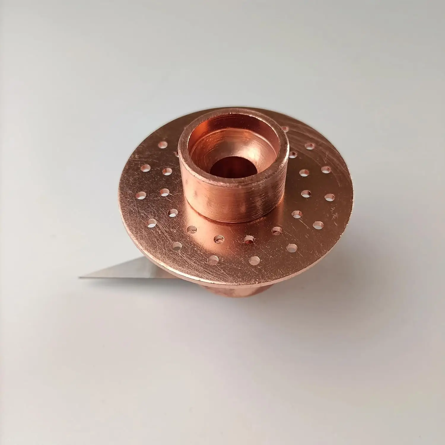 HOOLOO 2" 3'' 4'' Red Copper Bubble Plate for 2" Distillation Column Distillery Accessory High Purity Home Appliance Home Brew