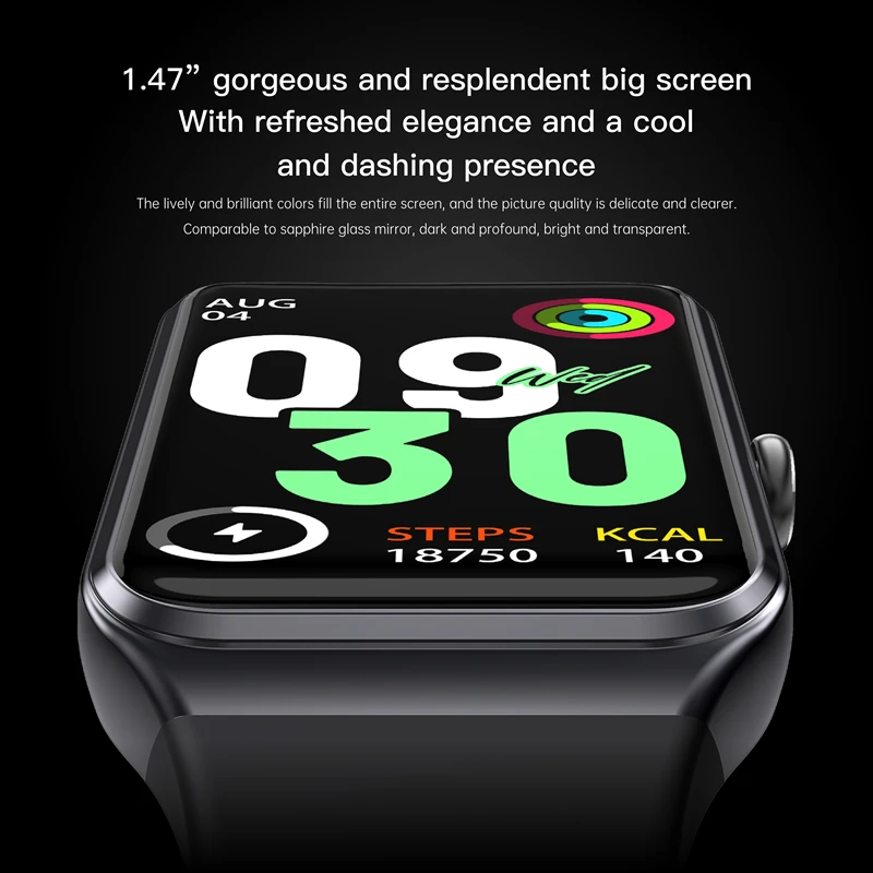 2026 New Smart Watch Women's Sports Fitness Bracelet Thermometer Health Monitor Waterproof Women Smartwatch 2