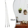 Hanging Chain Flower Pot Spare Metal Sturdy Easy To Install Garden Hanging Basket Metal Replacement High-quality 4