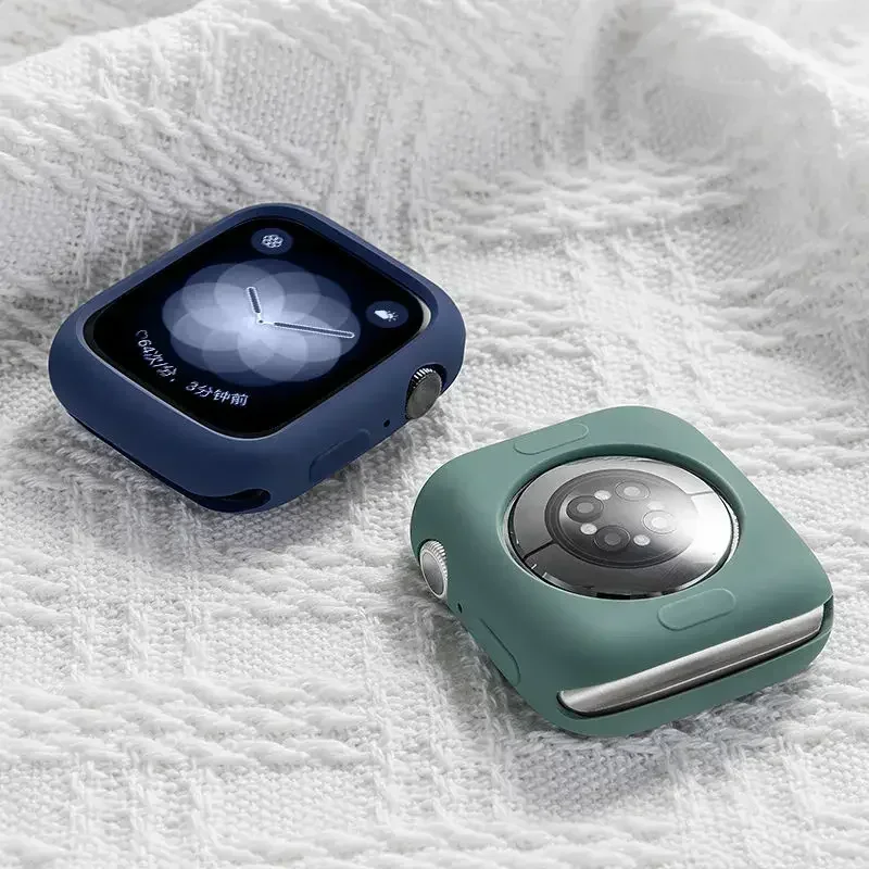 Premium Silicone Bumper Shell Protector for Apple Watch – Durable, Stylish Cover & Accessories