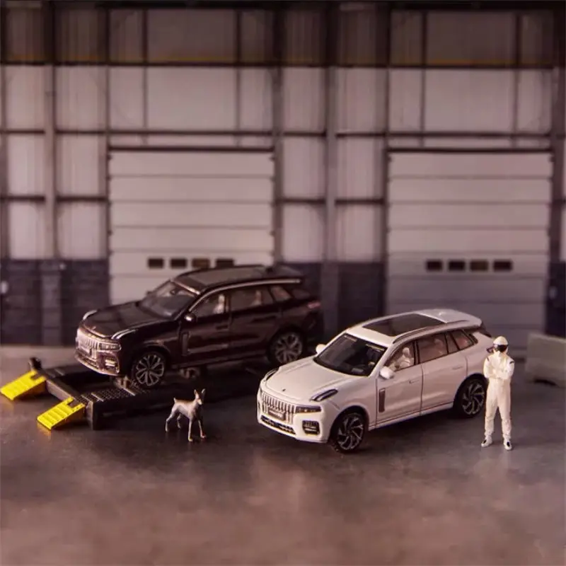 

Модель автомобиля металлическая из сплава Bburago 1:64 Lynk & Co 09 01 03 + 06, модель автомобиля, имитация игрушек