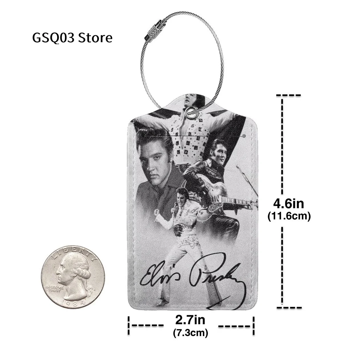 Рисунок 4 - абстрактная кожаная бирка для чемодана