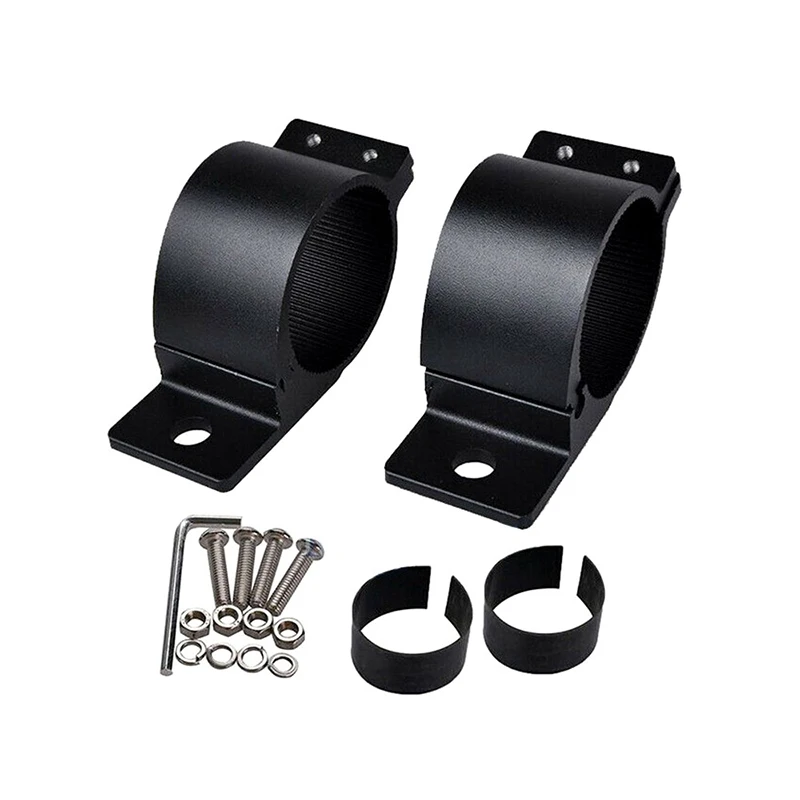 UniversalCarBumperRoundBullbarMountingBracketLEDLightClip
