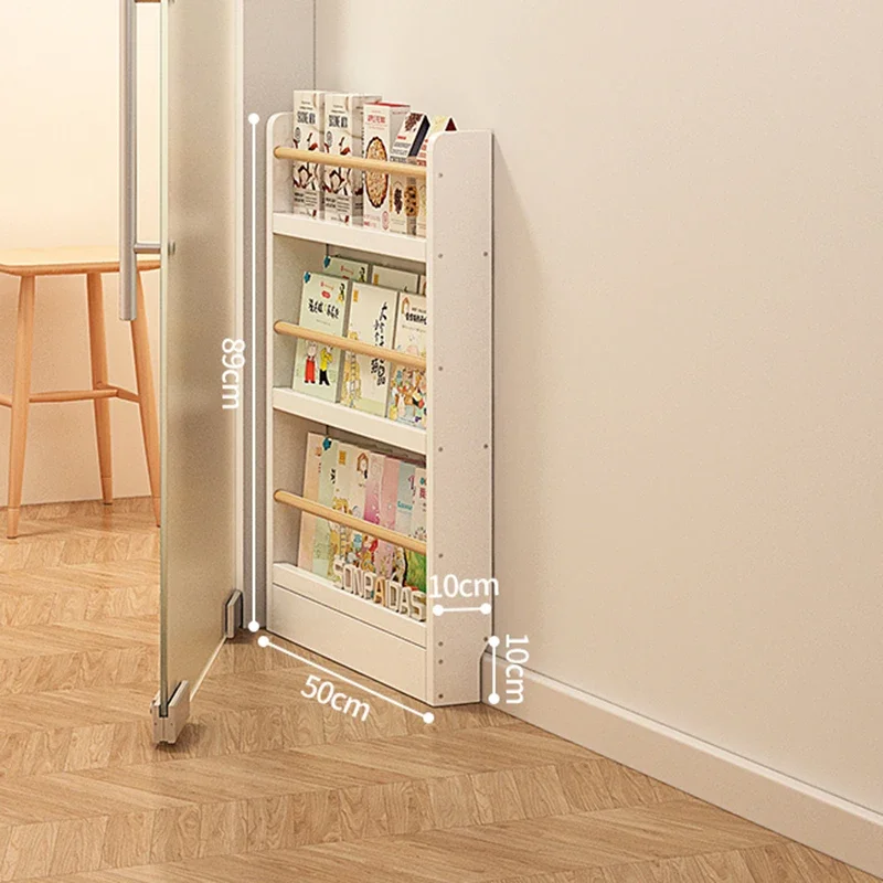 Room Furniture Industrial Shelf Display Stand Nordic Organizer Floor Bookcase Modern Living Booksellers Book Estantes Shelves