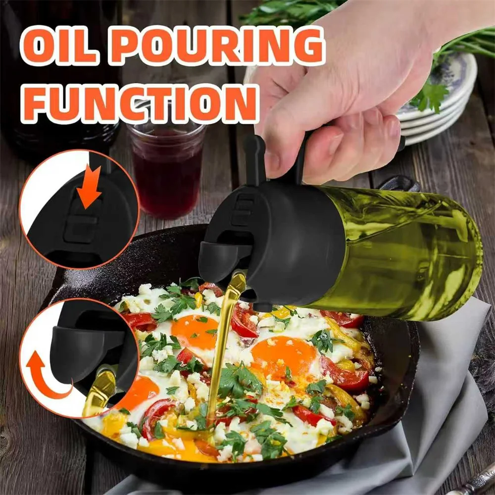 Oil sprayer bottle for BBQ and roasting