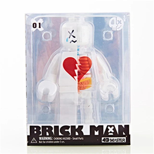 ブリックマン　BRICKMAN Jason freeny Jason Freeny Brick Man Anatomical Puzzle from MoMA Design Store