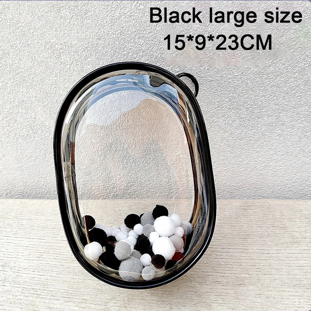 Custodia Trasparente Per Pupazzi 15/17cm - Scatola Display Antipolvere Con Cinghia