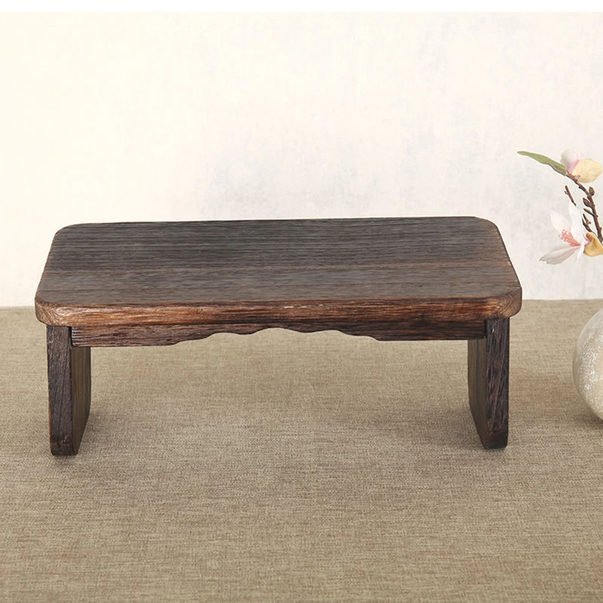 Solid wood kneeling stool meditation stool meditation yoga bench kneeling posture back protection home correction chair