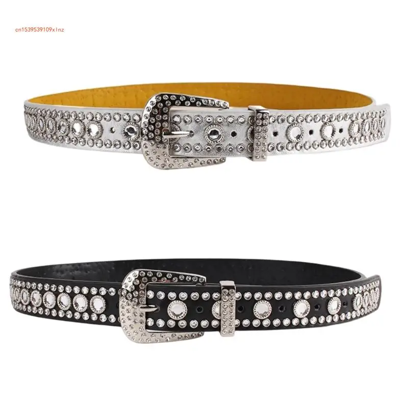 

Unique Teens Pin Buckle Belt Nightclub Adjustable Waist Straps