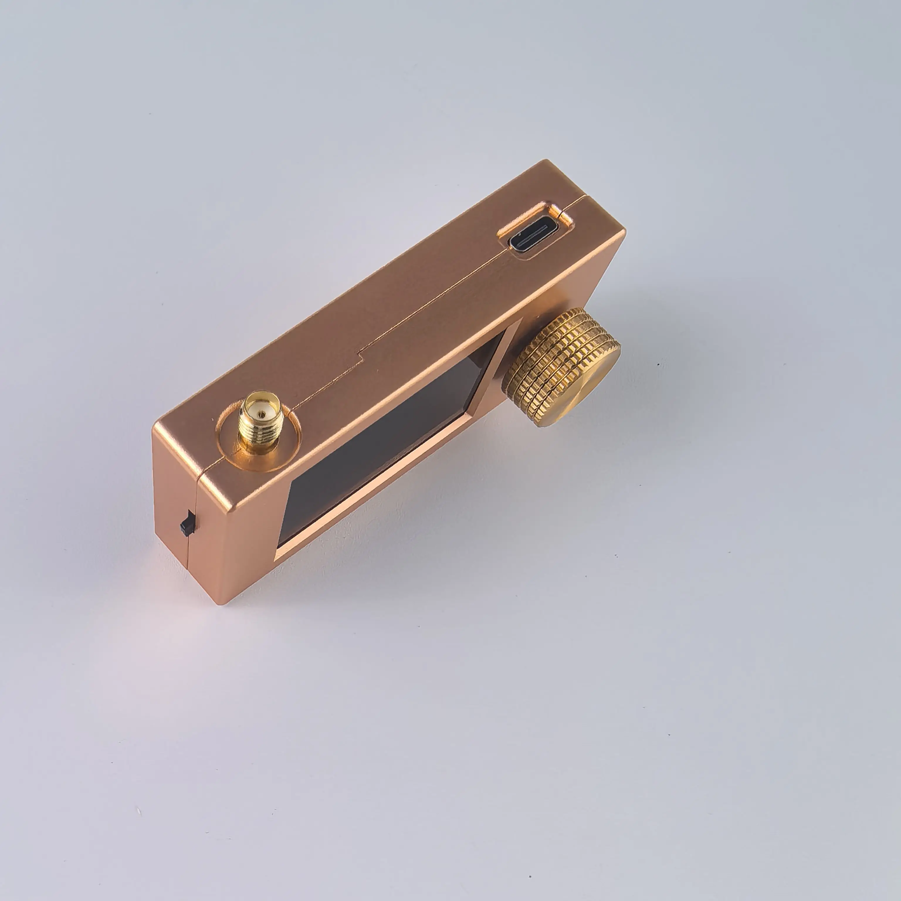 CNC 금속 ATS 미니 포켓 SI4732 DSP 라디오 수신기 LSB USB AM FM