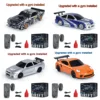 Upgrade 1/43 Scale RC Drift Race Car Gyro 4WD Ready to Go Mini Car Toy Fully Proportional Control High Speed Model  Mini Gifts 5