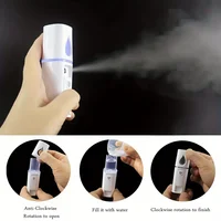 Nano-Mist Hydration Meter Home Portable Humidifier Face Cold Spray Moisturizing Beauty Cute Mini Handheld Sprayer 2