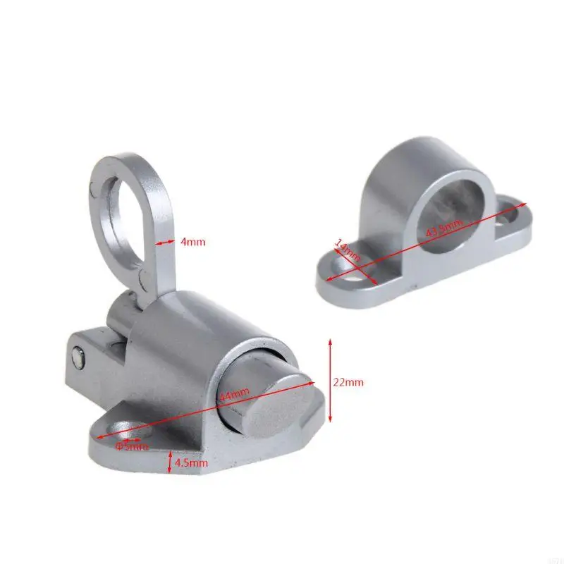 920L Aluminum Hasp for Automatic Door Lock Locking Barn Door Lock Pull Bounce Fence Gate for