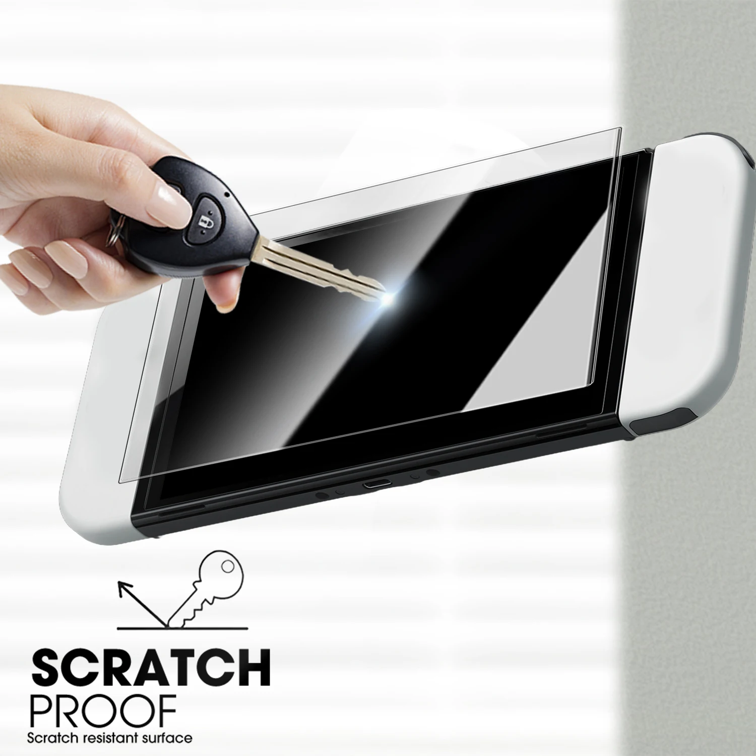 Easy Installation Tempered Glass Screen Protector for Gaming Console Accessories